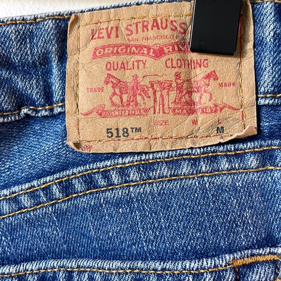 Levi’s junior size 9 super low bootcut denim jeans med wash. - Picture 3 of 10